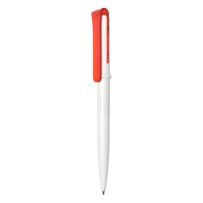 Ручка Uson пластикова Белый Красный 3911-37