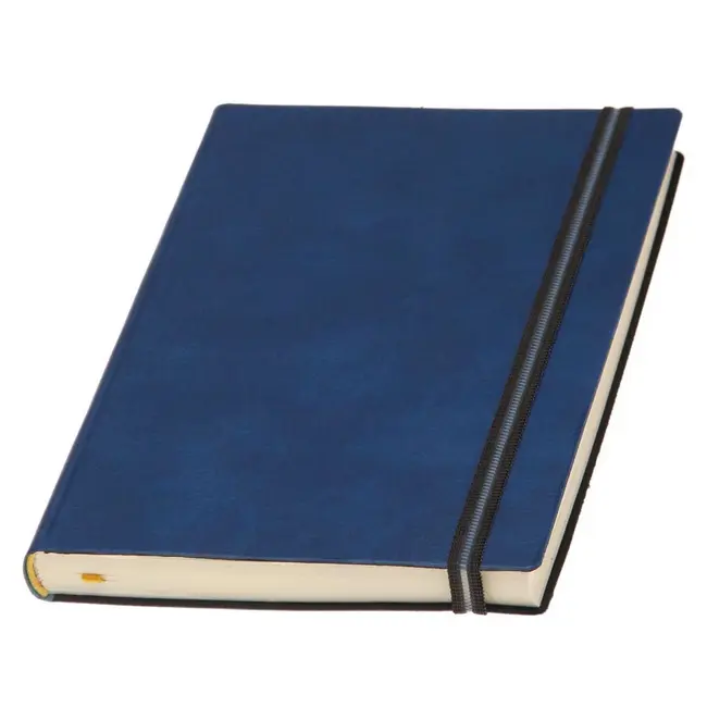 Щоденник діловий недатований кремовий блок A5 Черный Синий 1309-04