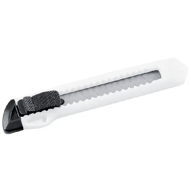 Канцелярский нож Белый Черный 4321-01