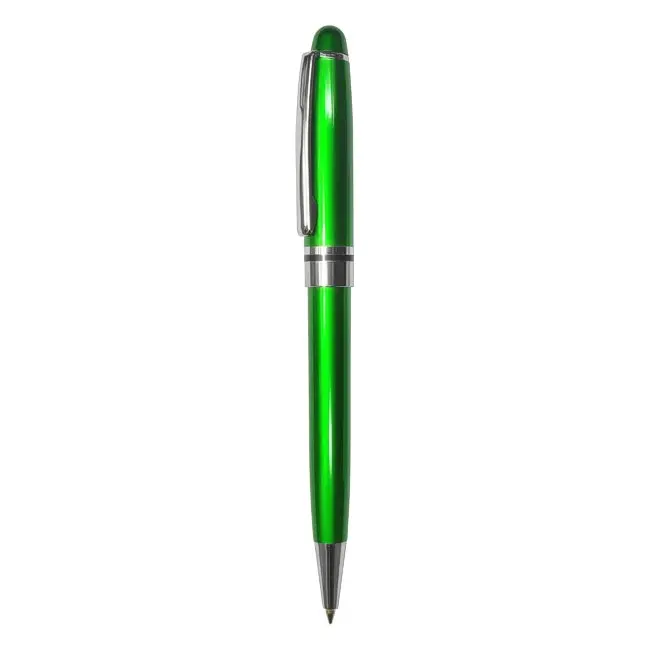 Ручка пластикова Серебристый Зеленый 3934-02