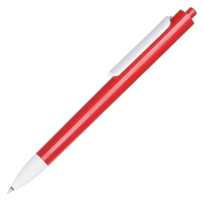 Ручка пластиковая 'Lecce Pen' 'Forte' Красный Белый 13065-10
