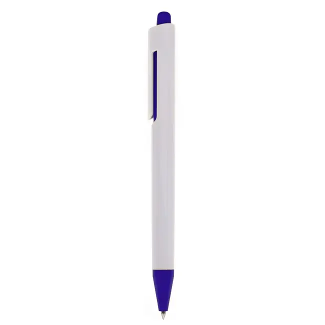 Ручка пластикова Белый Синий 1890-01