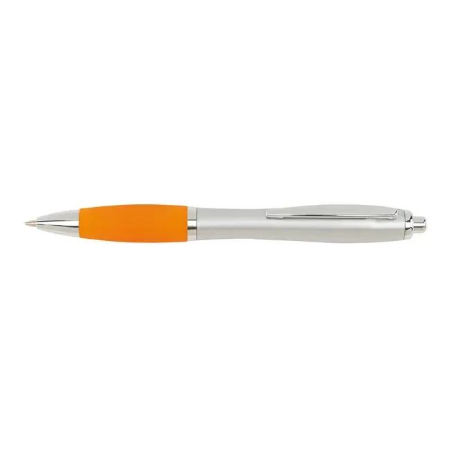 Ручка пластиковая Оранжевый Серебристый 2787-06