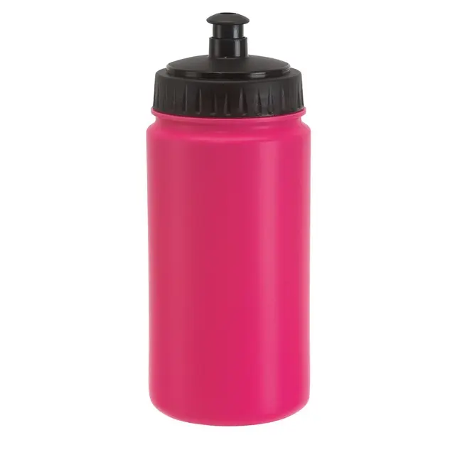 Бутылка для воды велосипедная 'TOUR GUIDE' 600 мл Черный Розовый 3179-08