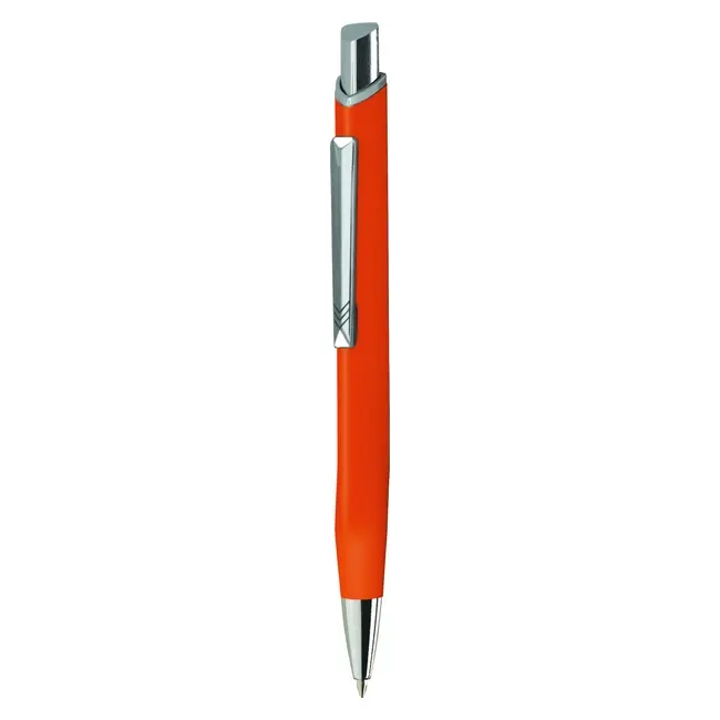Ручка металлическая 'VIVA PENS' 'KOBI LUX' Серебристый Оранжевый 8629-05