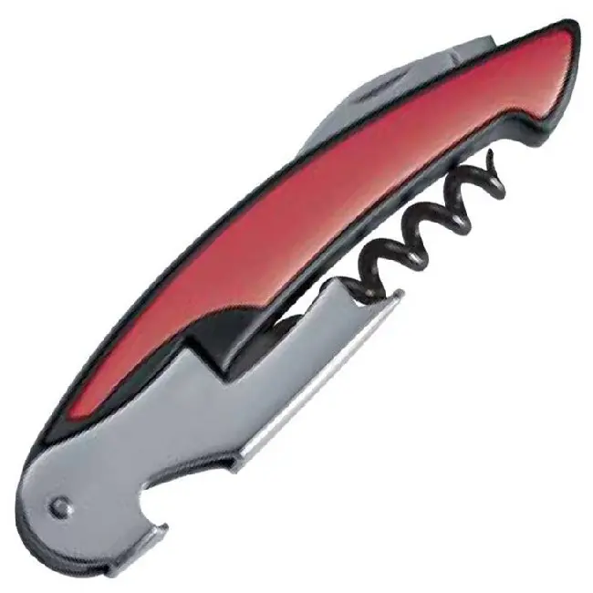 Нож официанта Серебристый Красный Черный 4386-01