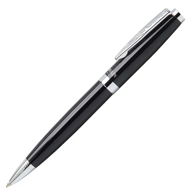 Ручка 'Cherbourg' металева Черный Серебристый 1064-01