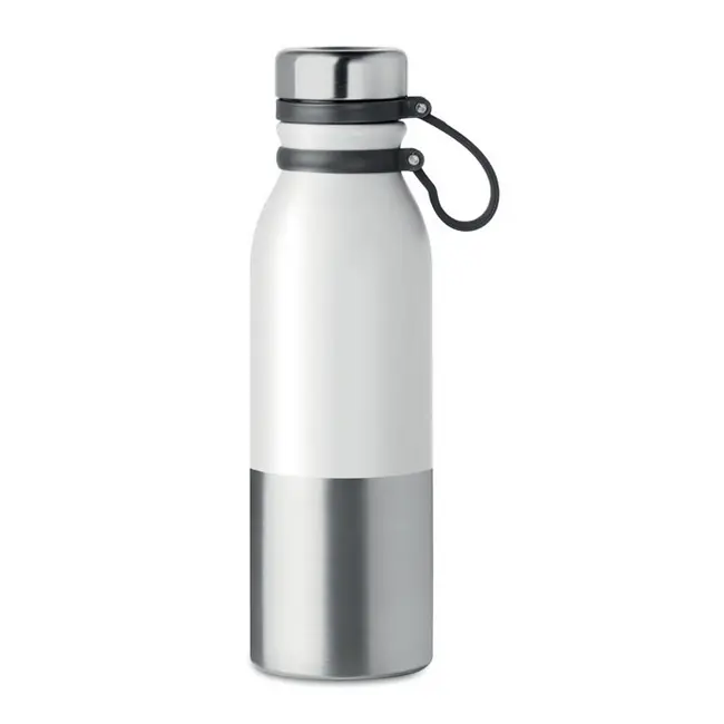 Пляшка для води 'ICELAND' металева 600мл Серебристый Белый Черный 15226-02