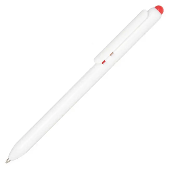 Ручка пластикова 'VIVA PENS' 'LIO WHITE' Белый Красный 8637-07