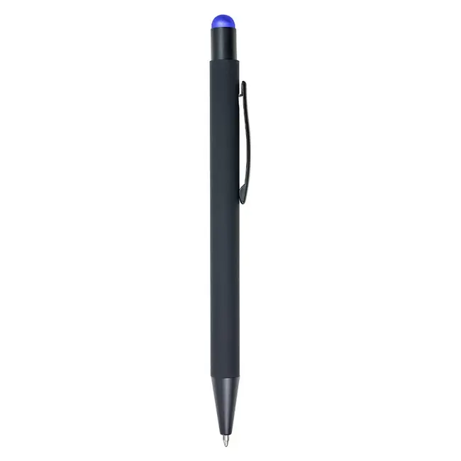 Ручка стилус металлическая Темно-синий Черный 13077-04