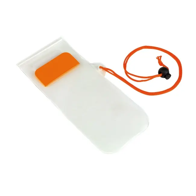 Чехол для мобильного брызгозащищенный Белый Оранжевый 2277-07