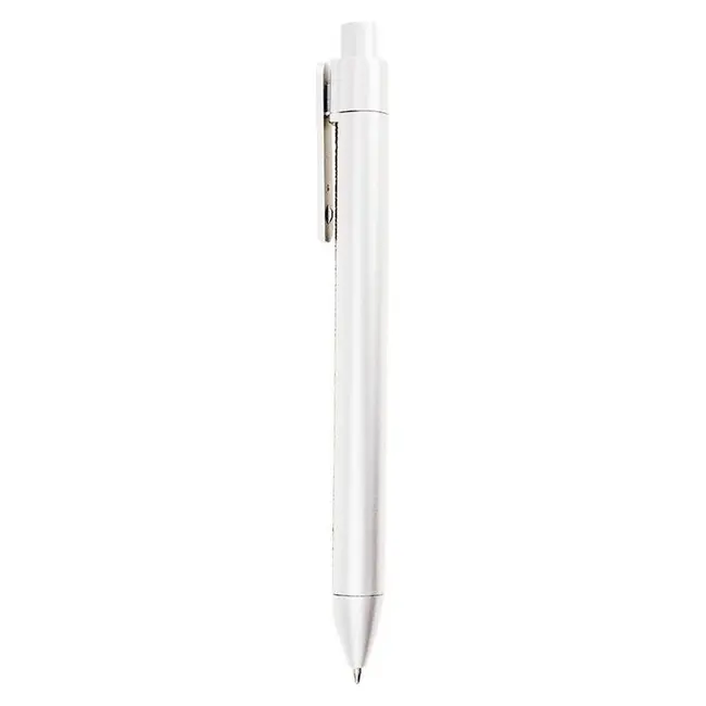 Ручка шариковая Белый Серебристый 12178-14