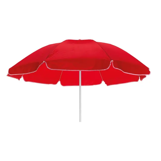 Зонт пляжный Белый Красный 1902-04