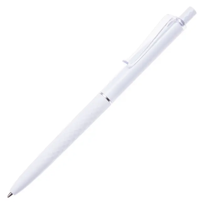 Ручка шариковая пластиковая матовая Белый 8572-01