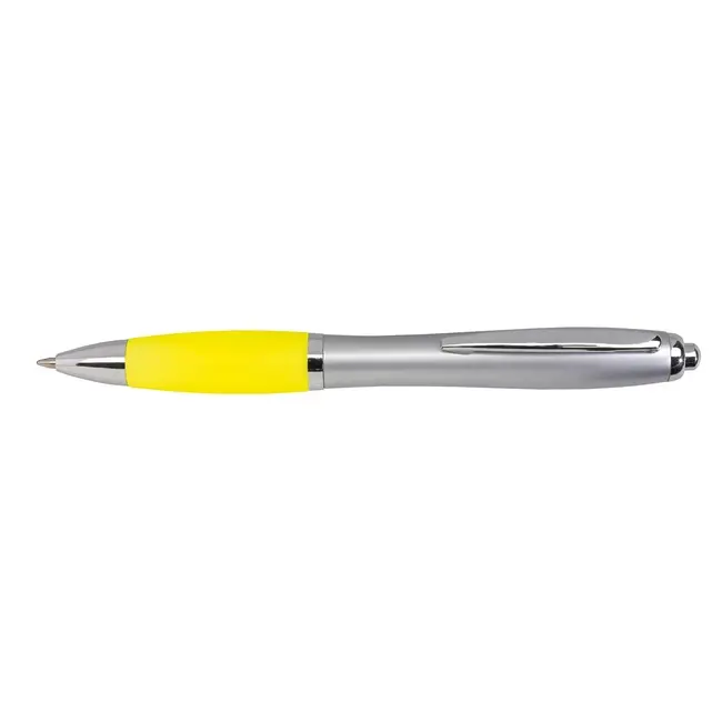 Ручка пластиковая Желтый Серебристый 2787-11