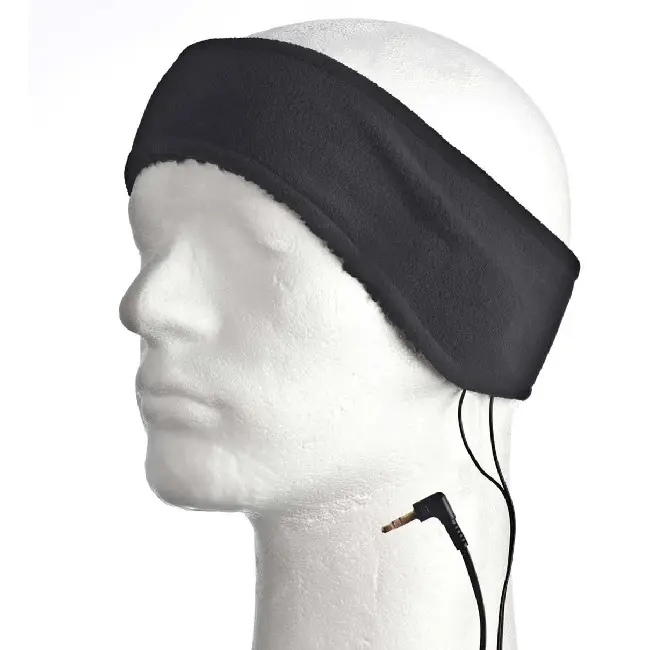 Повязка на голову со встроенными наушниками Черный 5180-01