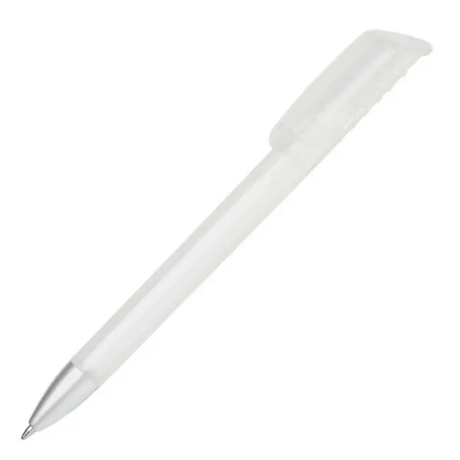 Ручка 'Top Spin' пластикова Серебристый Белый 1004-01