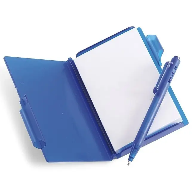 Блокнот з ручкою 80 стор. Синий 6465-05