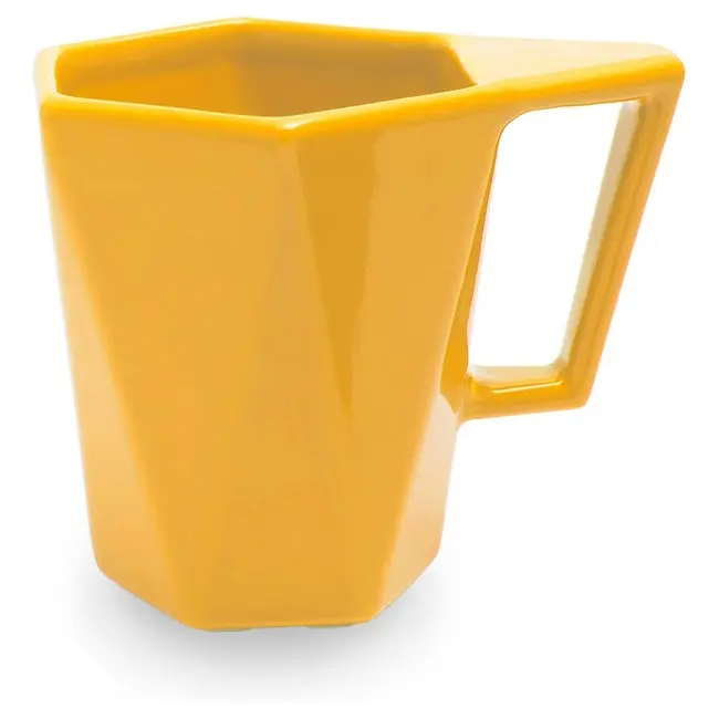 Чашка MODERN керамическая 350 мл Желтый 1691-24