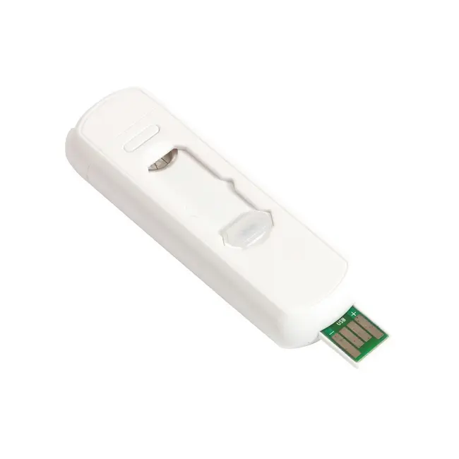 Электроприкуриватель с зарядкой от USB Белый 2387-01