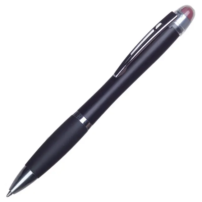 Ручка стилус пластикова Красный Серебристый Черный 13059-02