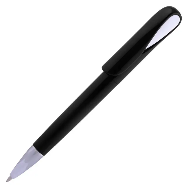 Ручка пластиковая Белый Серебристый Черный 10051-06
