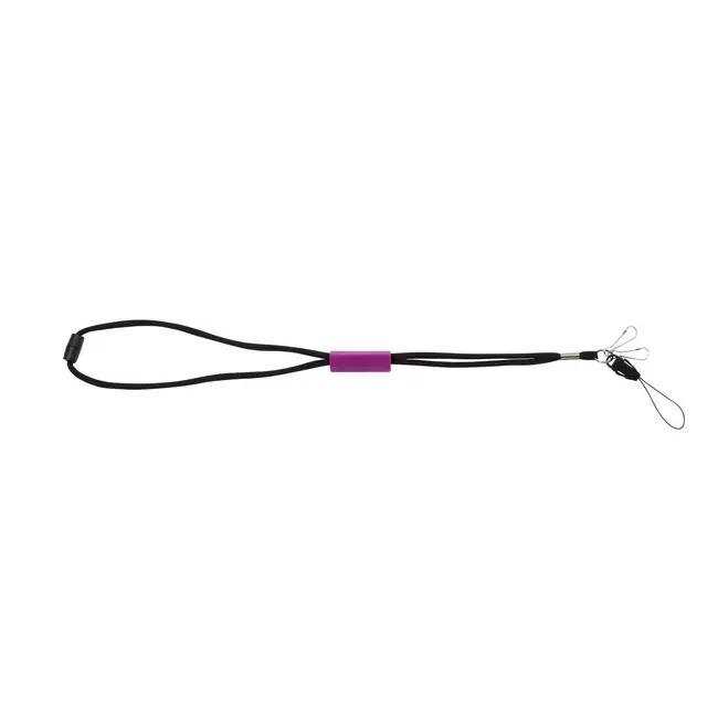 Шнурок універсальний Черный Фиолетовый 2281-05
