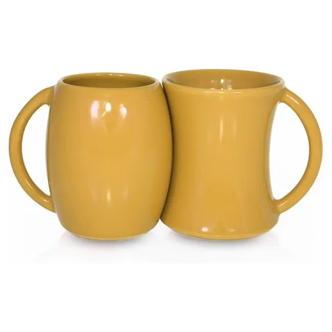 Набір з двох чашок El Paso керамічний 190 / 270 мл Желтый 1747-18