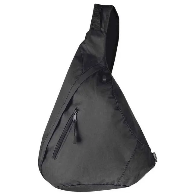 Рюкзак спортивный с одной шлейкой Черный 3730-01