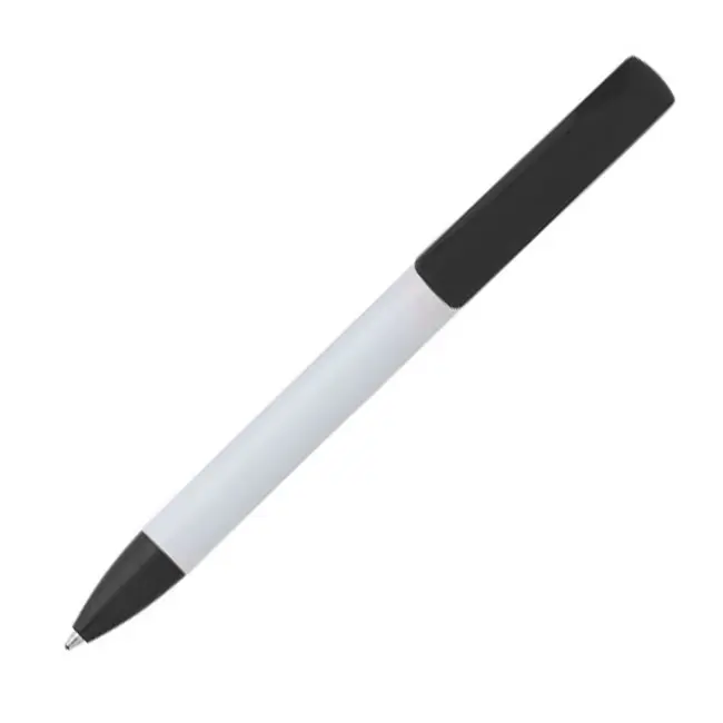 Ручка пластиковая Белый Черный 1581-05