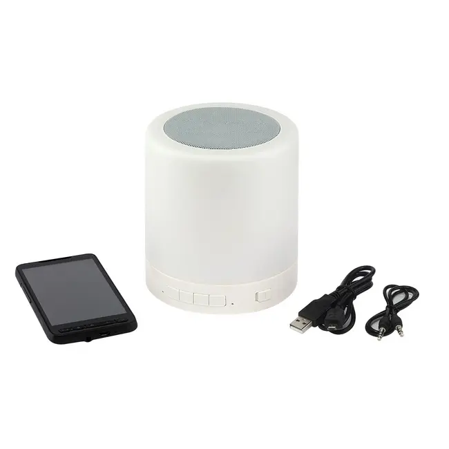 Аудиоколонка Bluetooth с mp3-плейером Белый 3165-01