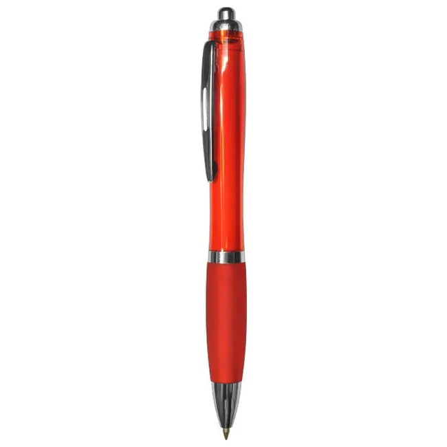 Ручка пластиковая Красный Серебристый 3930-01