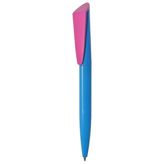 Ручка Uson пластикова з поворотним механізмом Голубой Розовый 3910-52