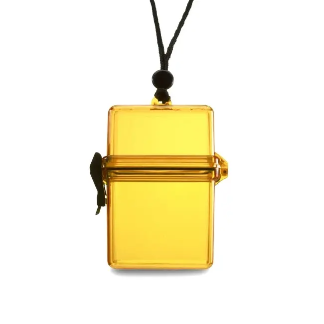 Контейнер водонепроницаемый с откидной крышкой Желтый Черный 6564-01