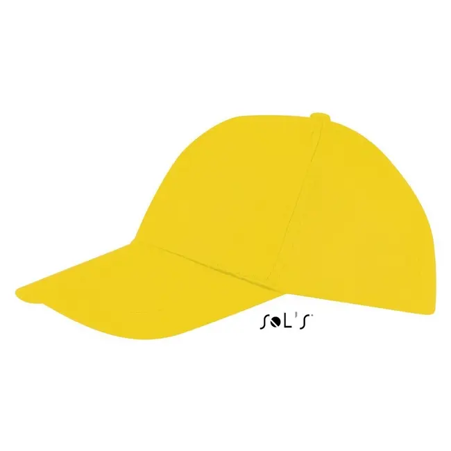 Кепка бейсболка 'SOL’S' 'BUZZ' 5 панелей липучка Желтый 6865-09