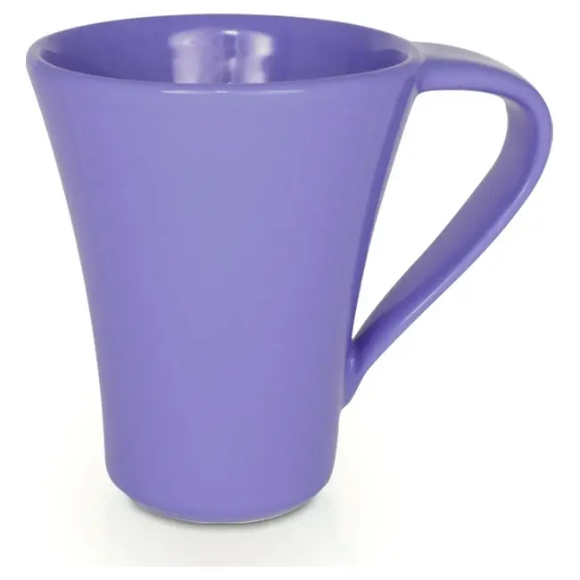 Чашка керамічна Flores 250 мл Фиолетовый 1758-07