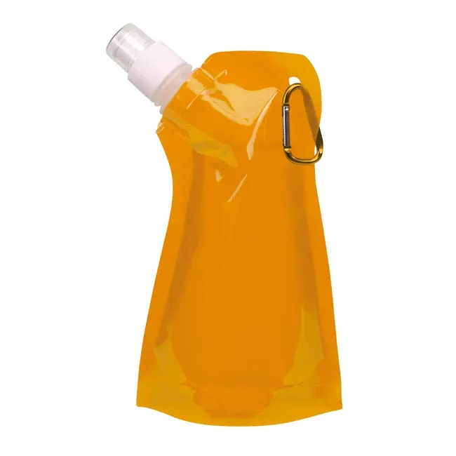 Пляшка для води Белый Оранжевый 2534-02