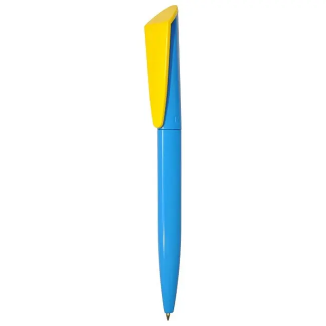 Ручка Uson пластикова Желтый Голубой 3910-16
