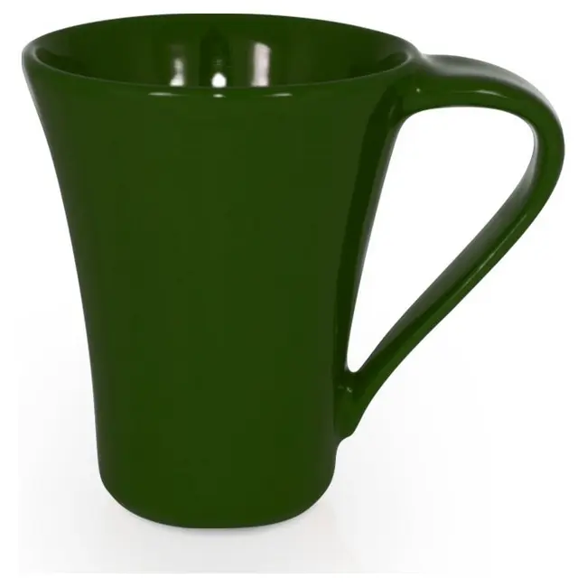 Чашка керамическая Flores 250 мл Зеленый 1758-16