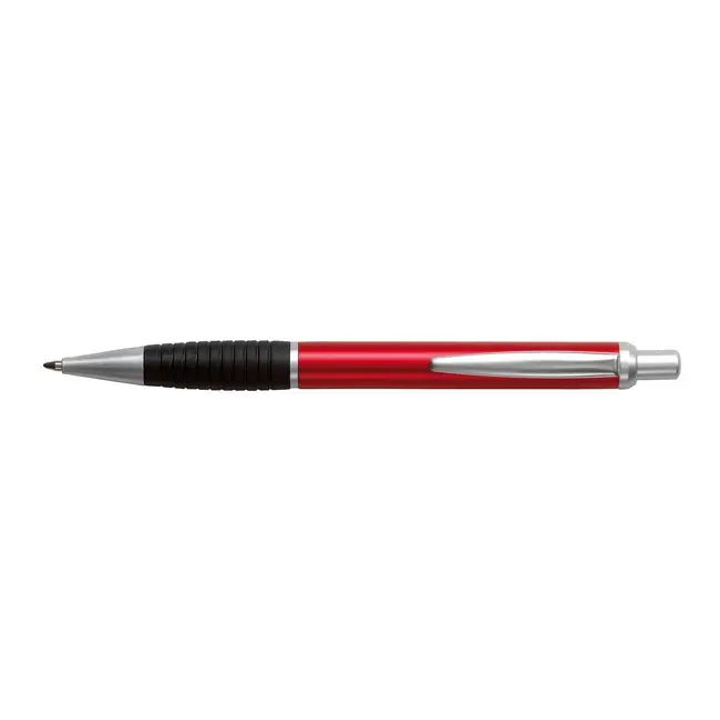 Ручка металлическая Красный Черный Серебристый 2784-03