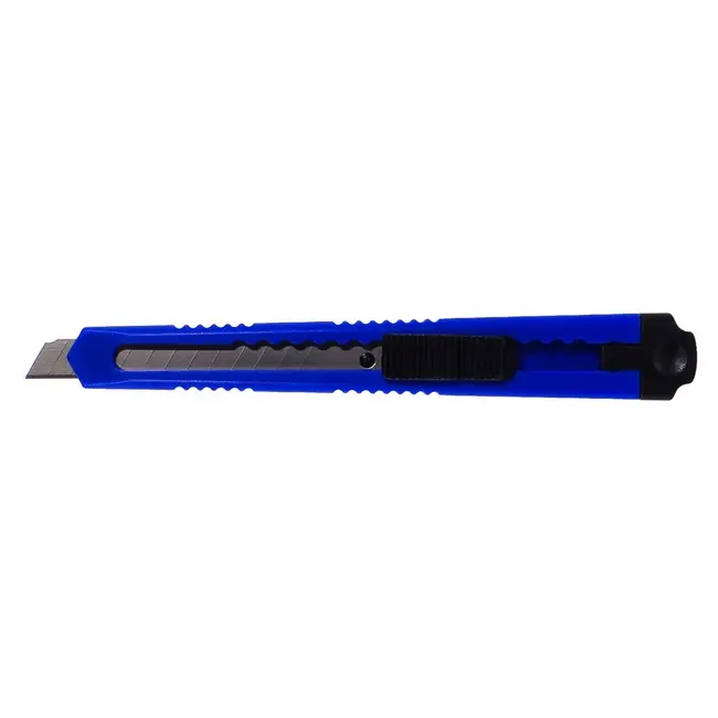 Нож канцелярский 9 мм Синий Черный 7688-04
