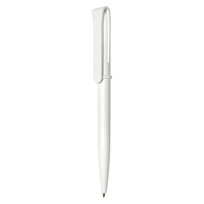 Ручка 'Uson' пластикова з поворотним механізмом пише чорним Белый 3911-88