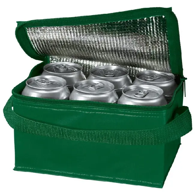 Сумка-холодильник для 6 банок 0,33 л Зеленый 4521-04