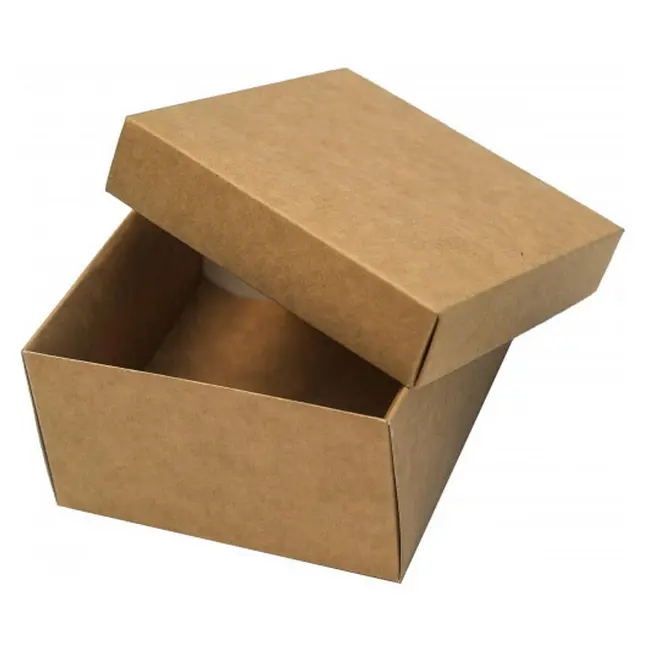 Коробка картонная Самосборная 90х90х50 мм бурая
