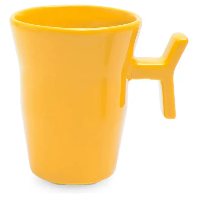 Чашка керамическая Twiggy 330 мл Желтый 1831-19