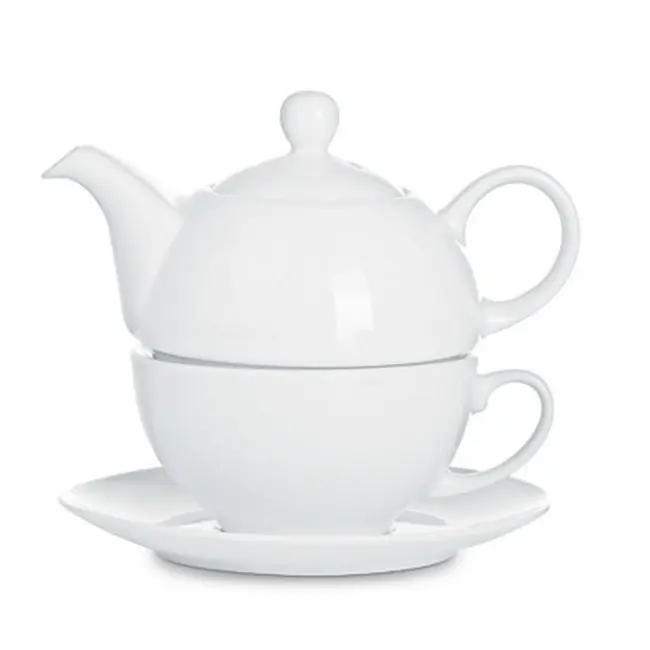 Набор фарфоровый чайный 220 мл Белый 5403-01
