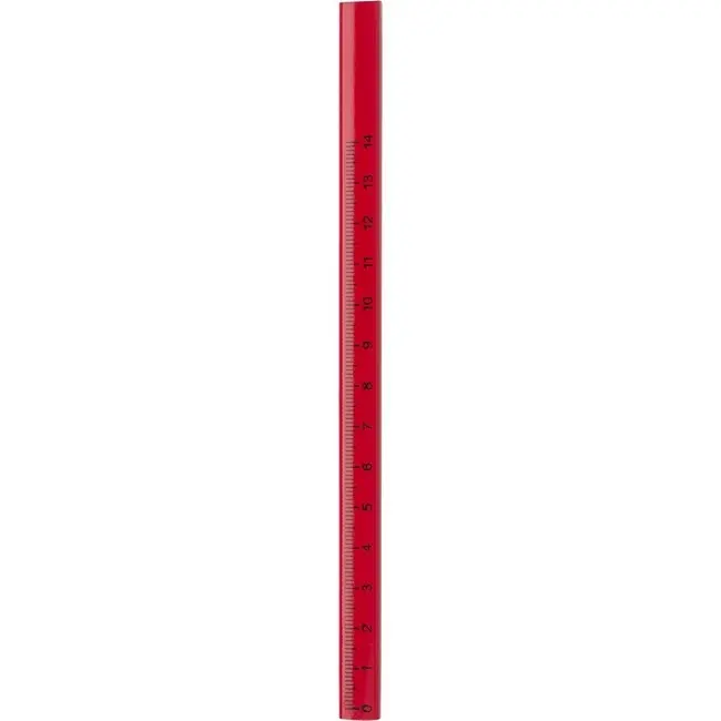Олівець будівельний з лінійкою Красный 7187-01