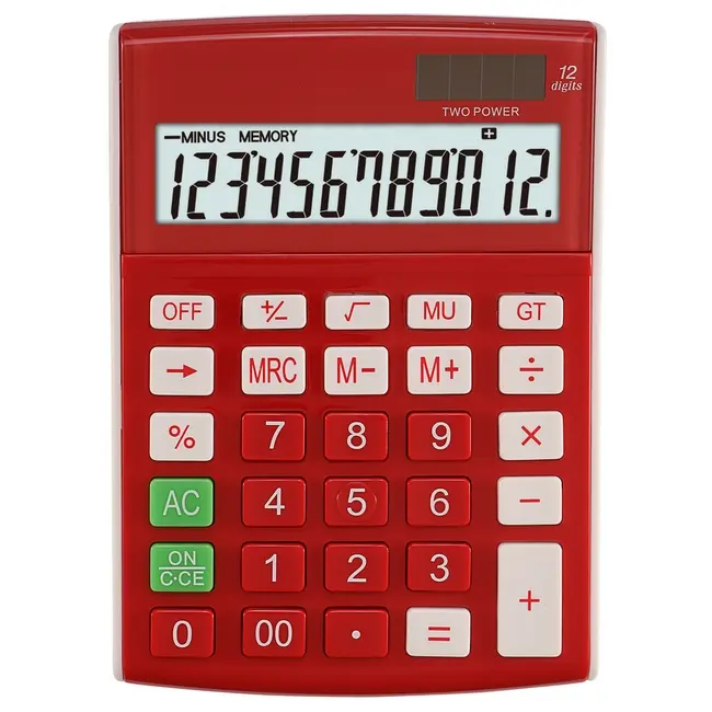 Калькулятор настільний Красный 6378-05