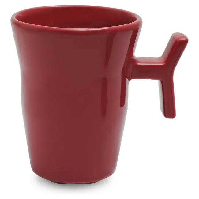 Чашка керамічна Twiggy 330 мл Бордовый 1831-01