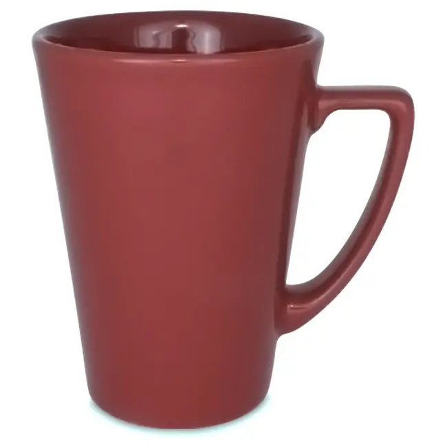 Чашка керамическая Chicago 380 мл Бордовый 1728-02